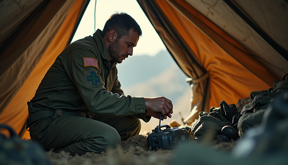 Providing Care in High-Stakes Combat Environments