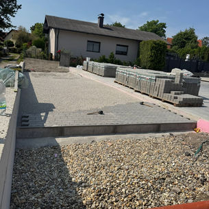 Bau einer Einfahrt durch die MM Tech GmbH