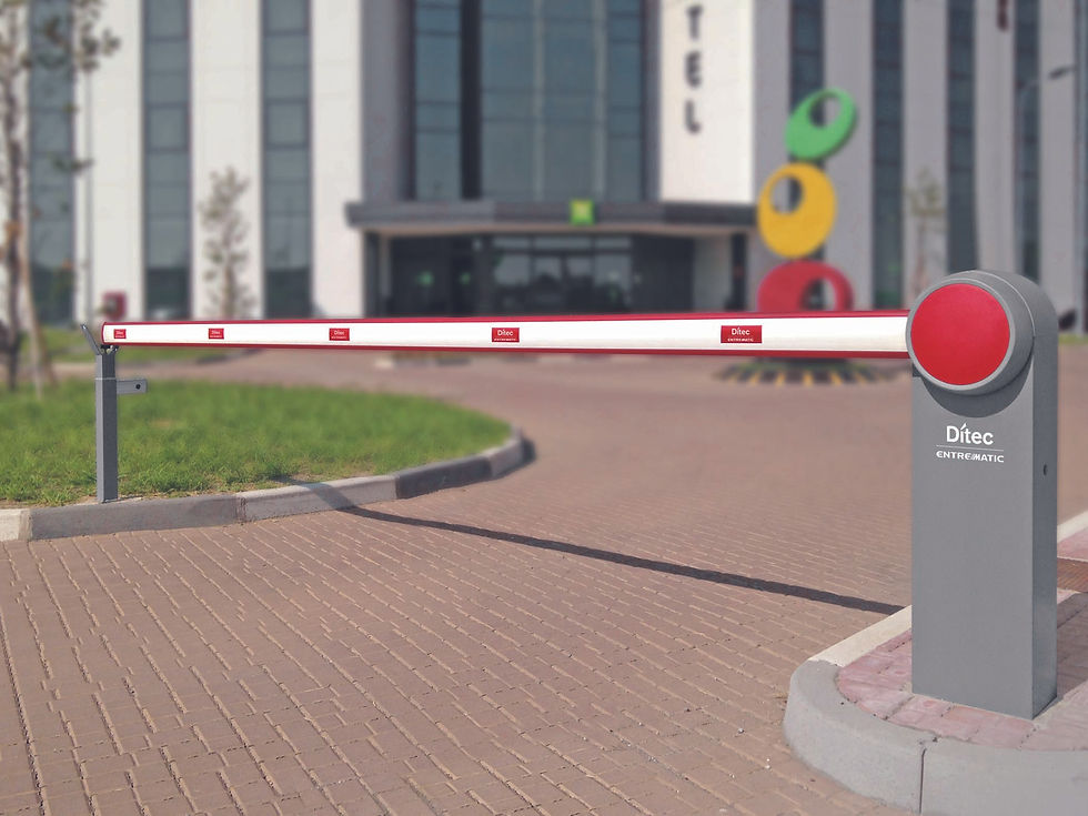 Schrankenanlage von der ATEC Torantriebstechnik GmbH