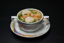 Suppe zubereitet vom Restaurant Zum Fuchs