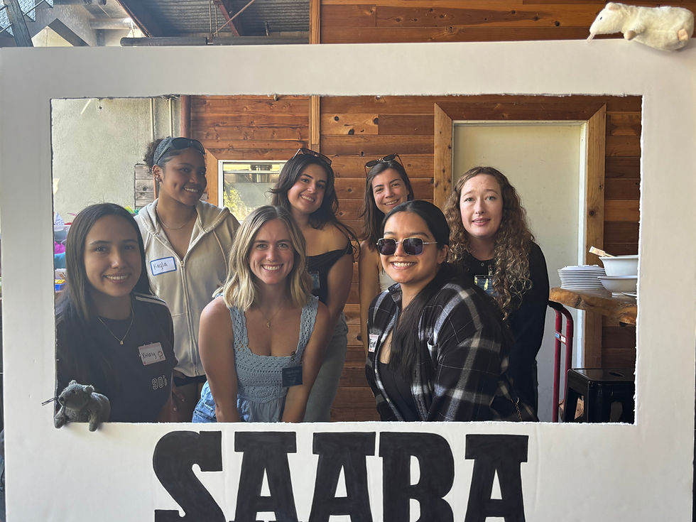 Pictured (left to right): Xitlaly, Chloe, and Evelin (front row. Kayla, Anna, Ciobha, and Courtney (back row). Not pictured: Jocelyn, who was missed on Saturday!