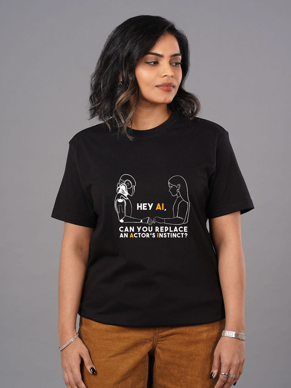 Actor's Instinct (She/They) - Unisex Tee(c)