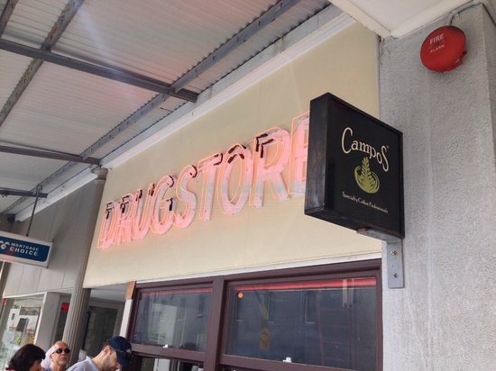 Drug store at Summerhill in Sydney - coffee