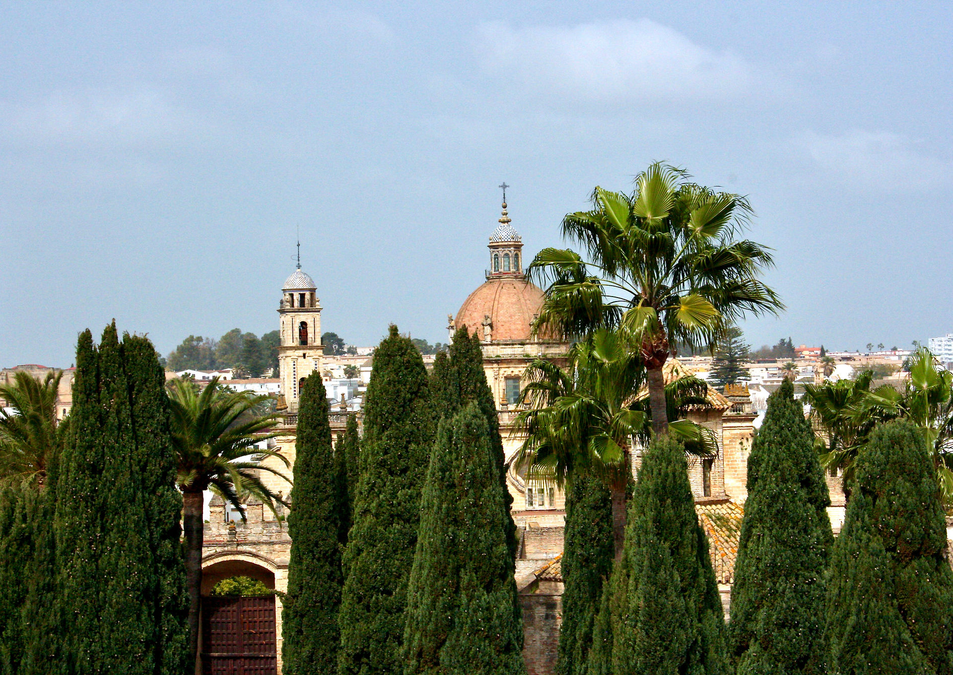 Cathedral dome viewed from the Alcazar