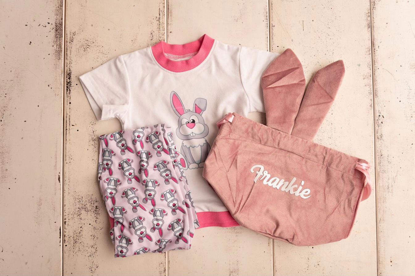 Toddlers Pink Cuddle Bunny