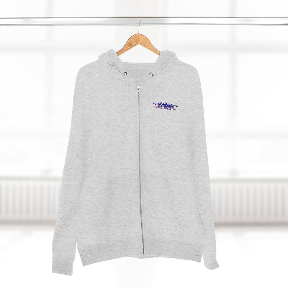 Thumbnail: Lightbulb Graphic Unisex Zip Hoodie - Fun & Casual Streetwear