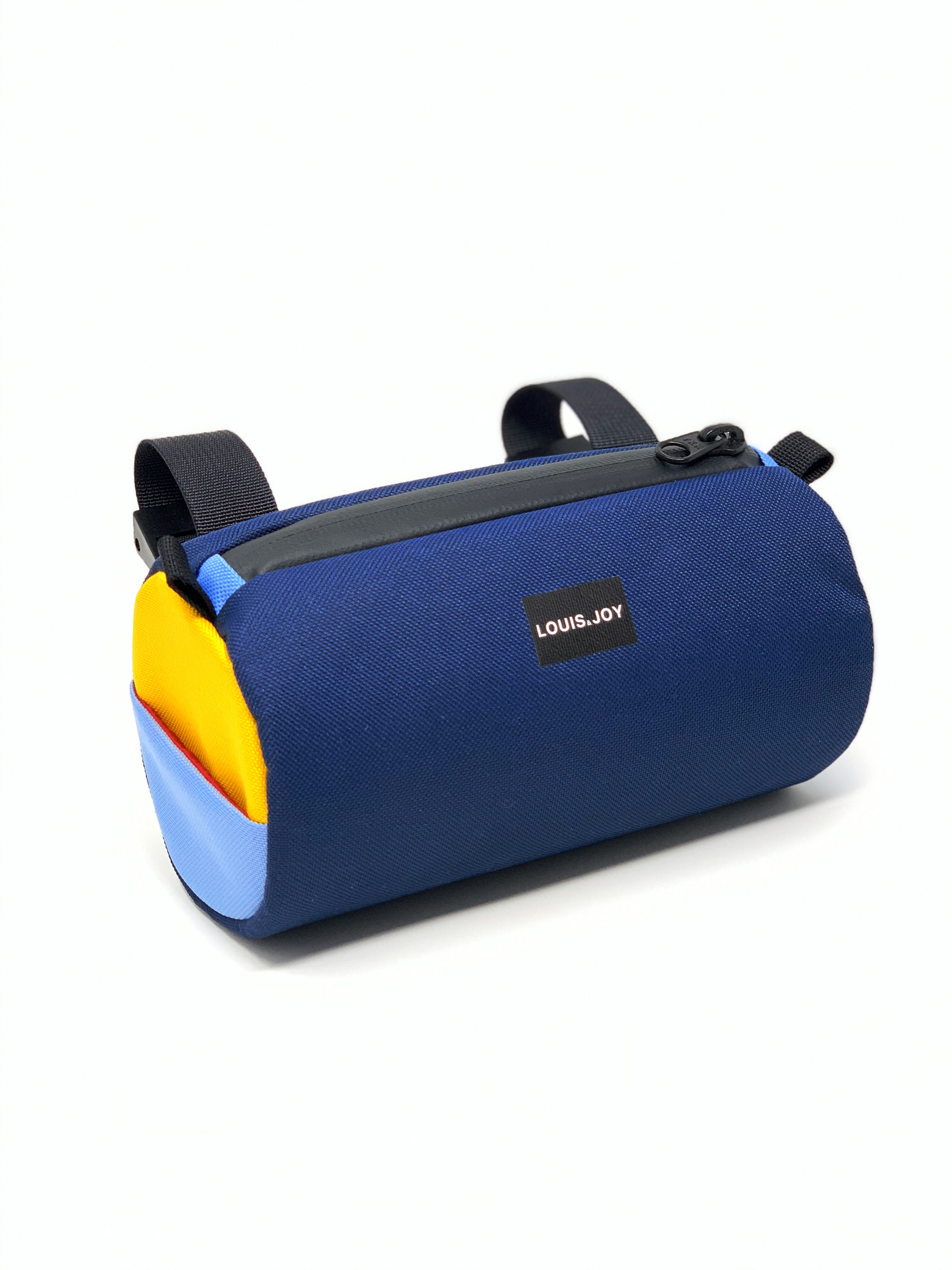Color Block Handlebar Bag