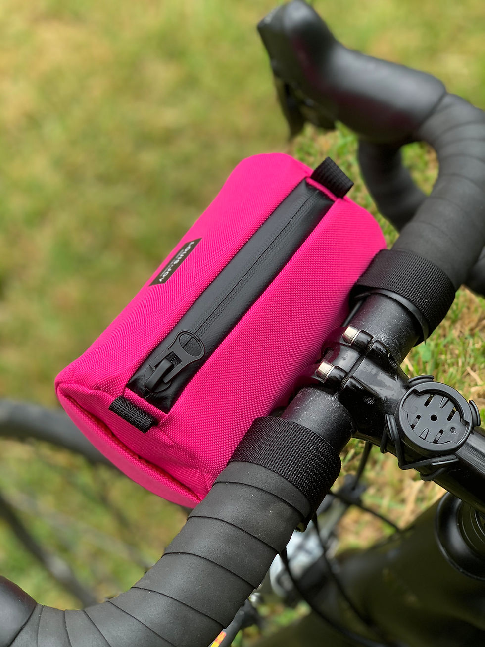 Thumbnail: Hot Pink Handlebar Bag & Saddle Bag Duo