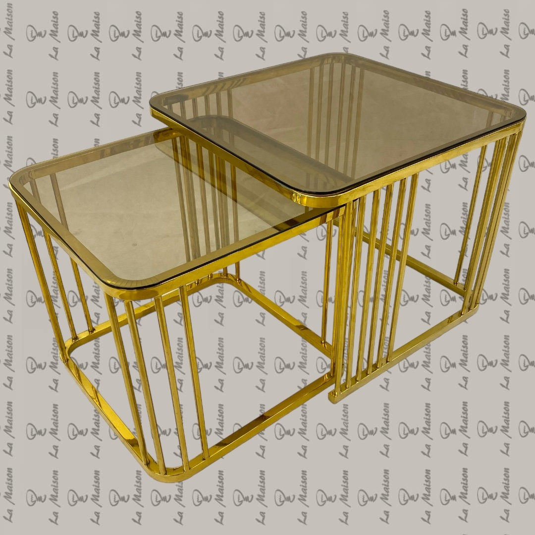 طقم ثنائى ستانلس ( بيانو 2 مربع)