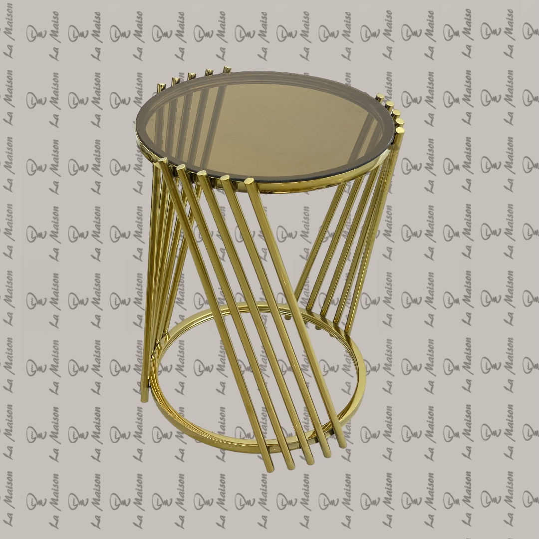 ترابيزه جانبيه ستانلس (مائل)