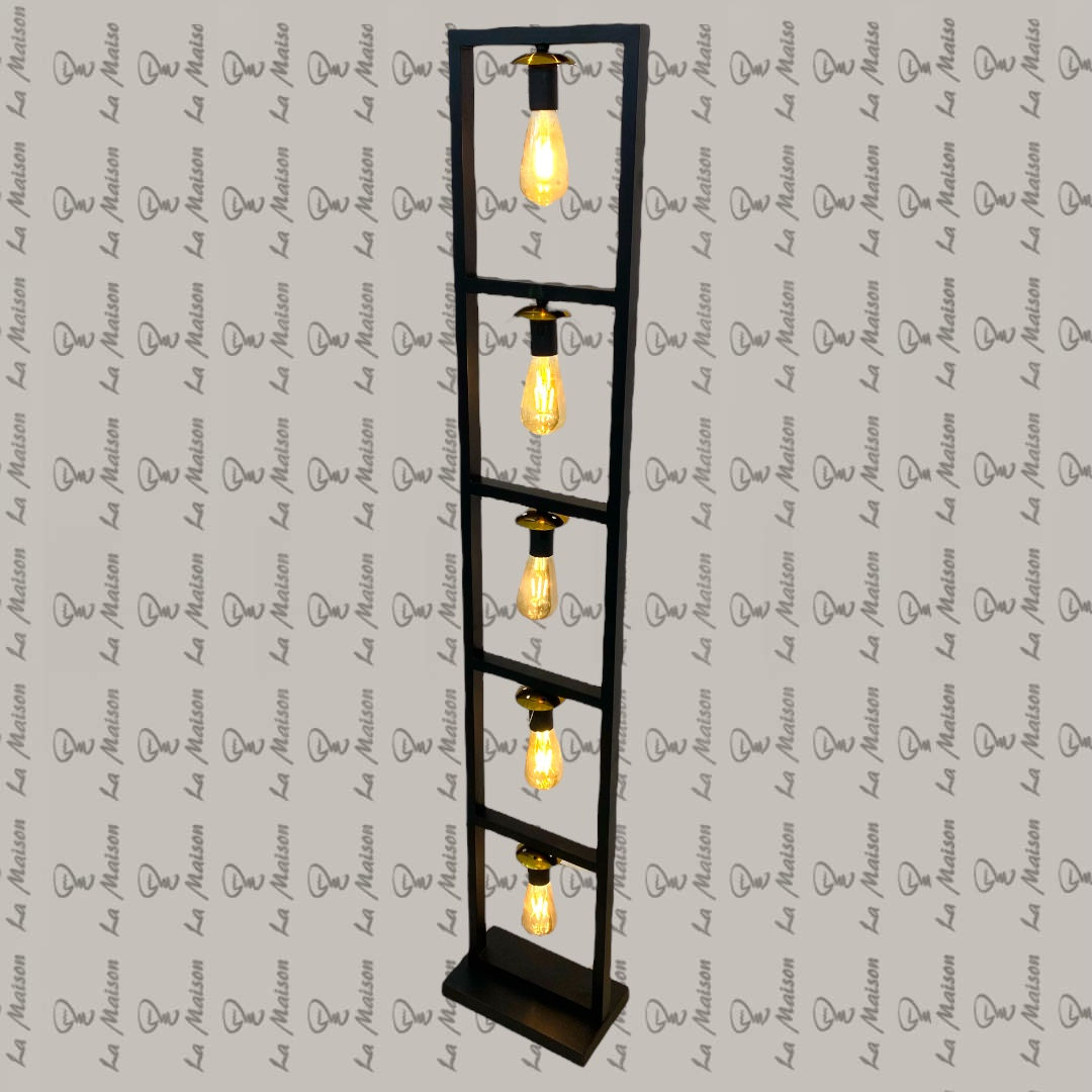 لمبادير مربعات 5 لمبه اسود