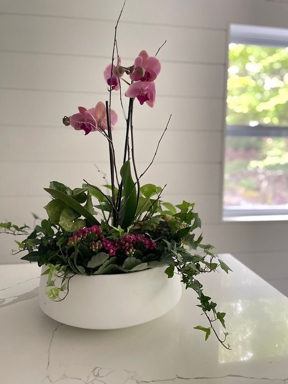 Orchid Hostess Bowl