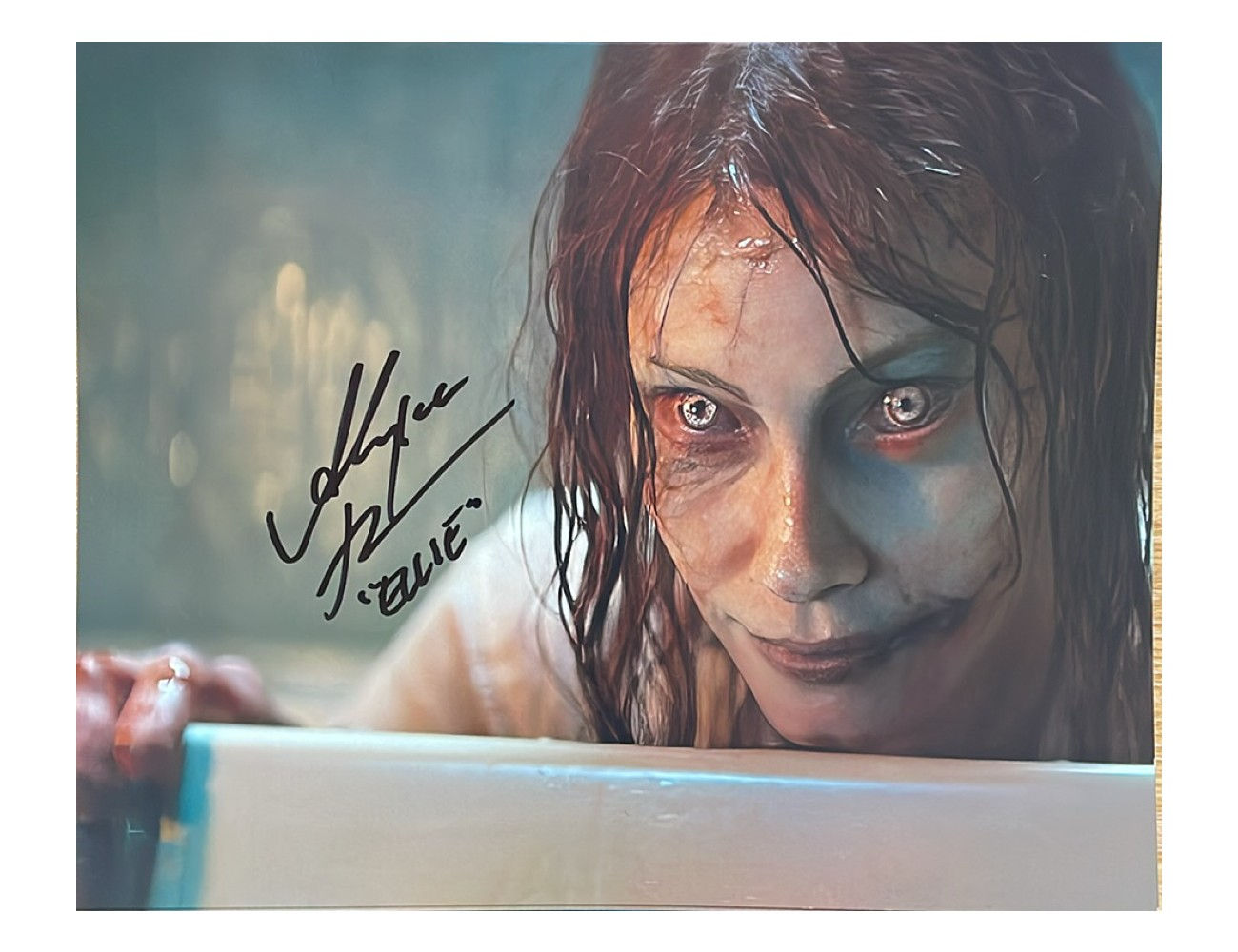 10x8" Evil Dead Rise Ellie Print Signed by Alyssa Sutherland
