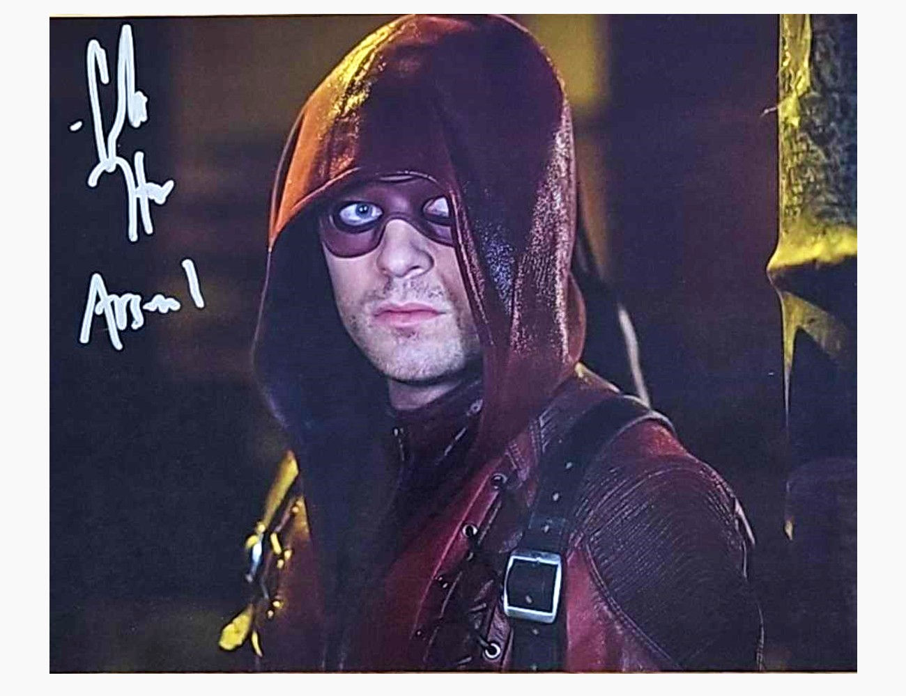 Arrow 10x8" Arsenal Print Signed by Colton Haynes