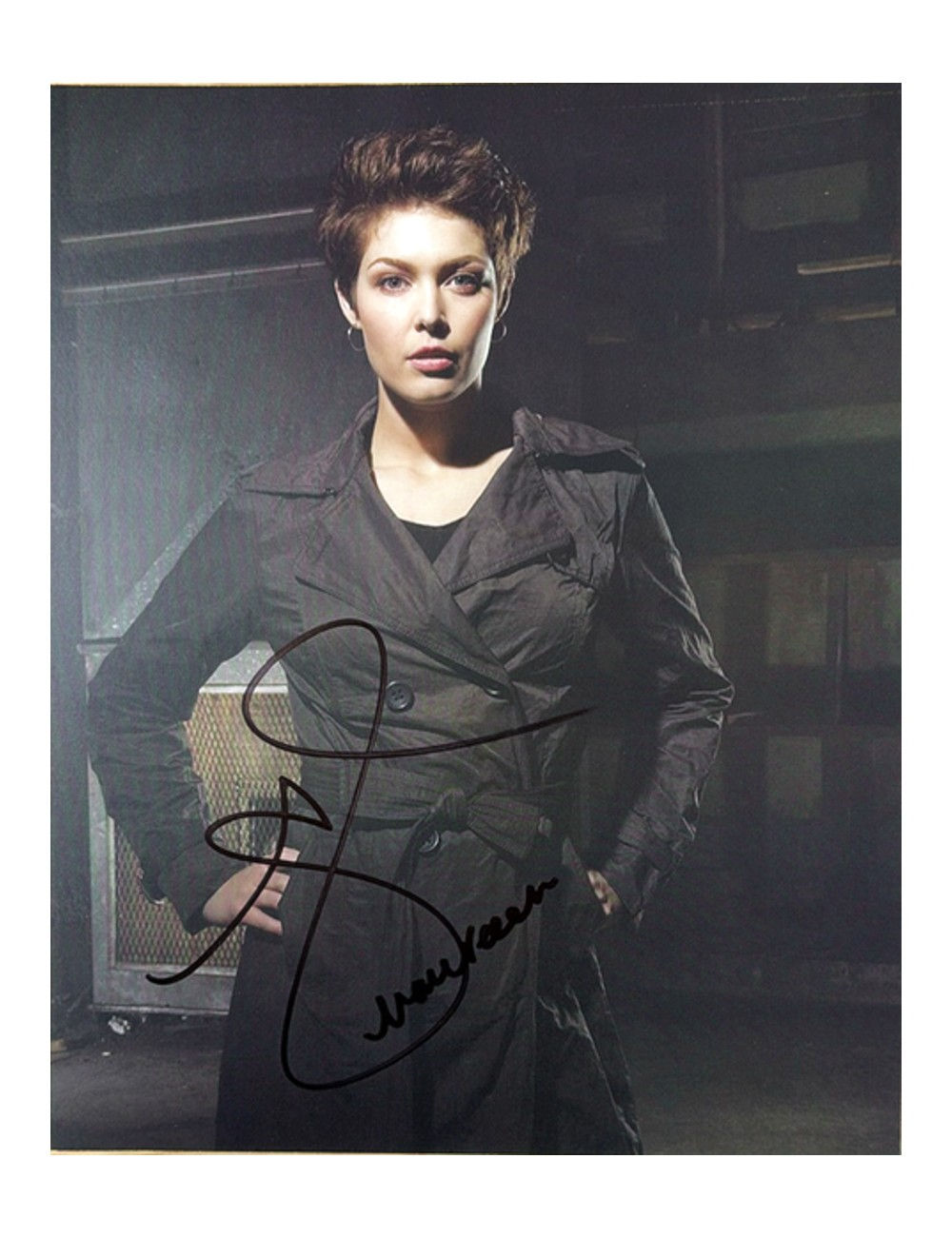 Stargate Universe 8x10" Lt. Johansen Print signed by Alaina Huffman