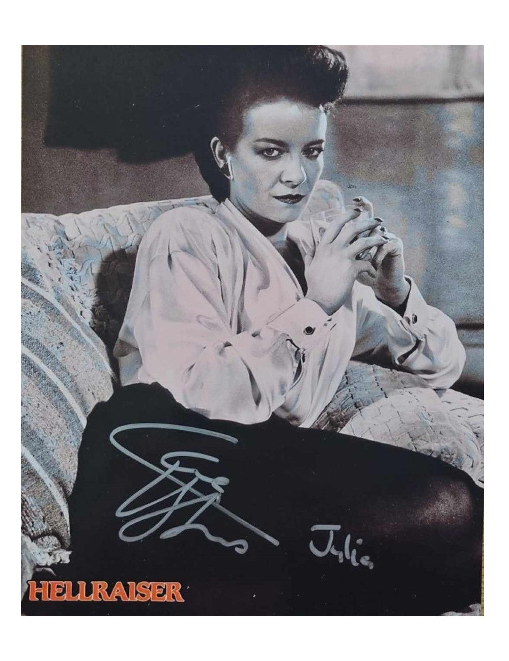 8X10" Hellraiser Julia Print Signed by Clare Higgins