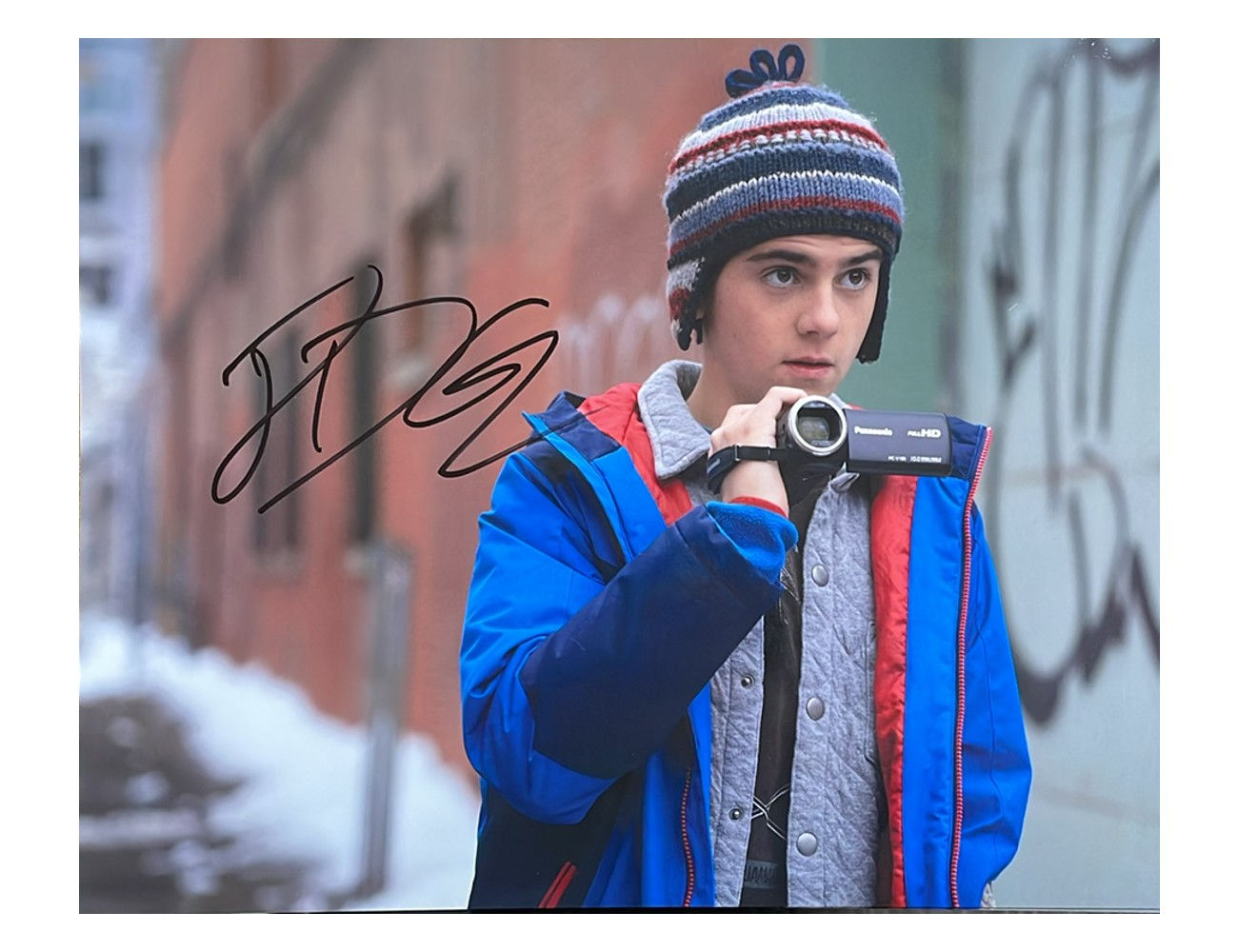 10x8" Shazam! Freddy Print Signed By Jack Dylan Grazer
