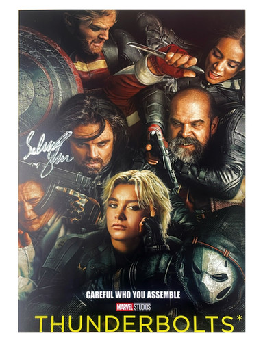 Marvel's Thunderbolts A3 Print signed by Sebastian S | Action