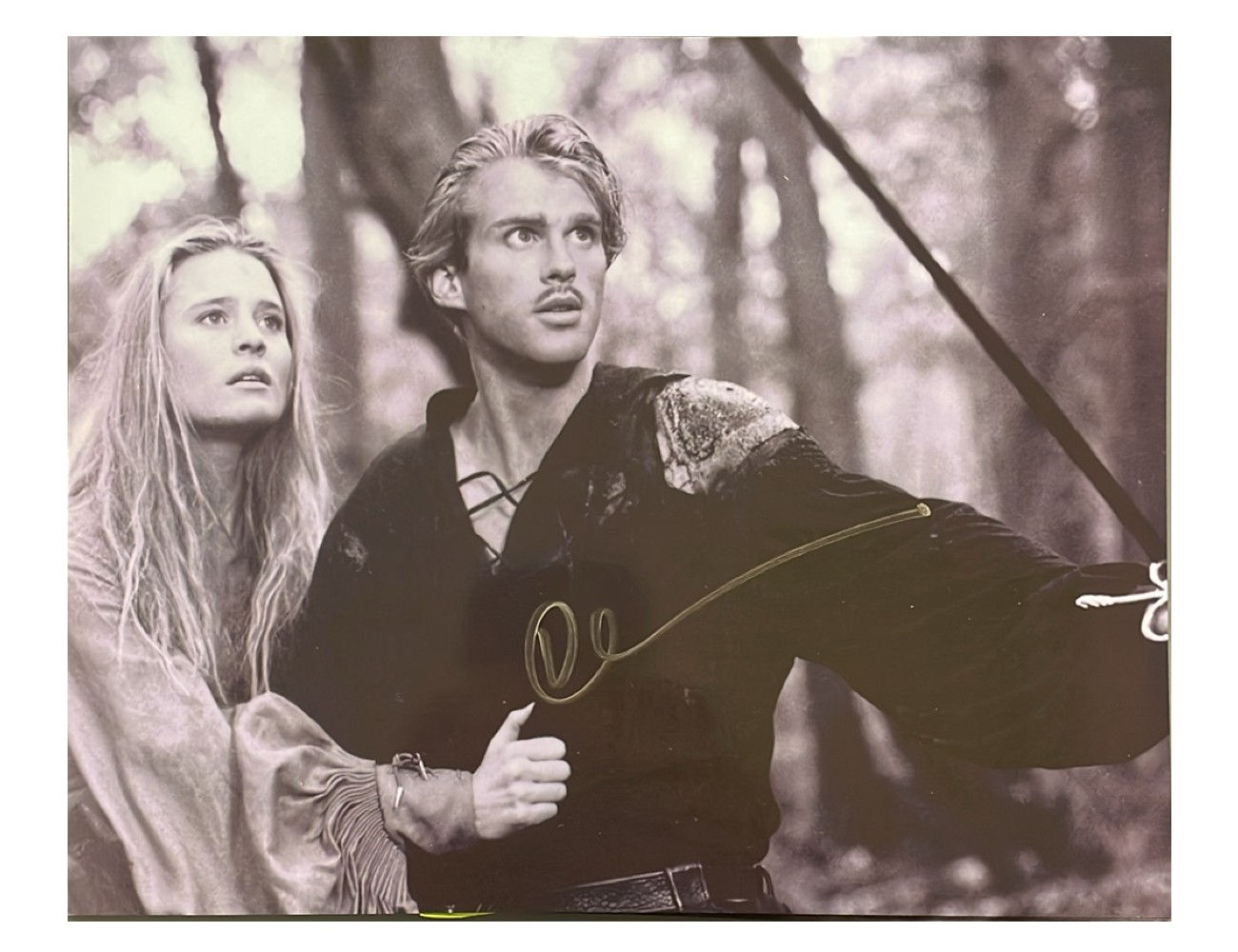 10x8" The Princess Bride Westley Print Signed by Cary Elwes