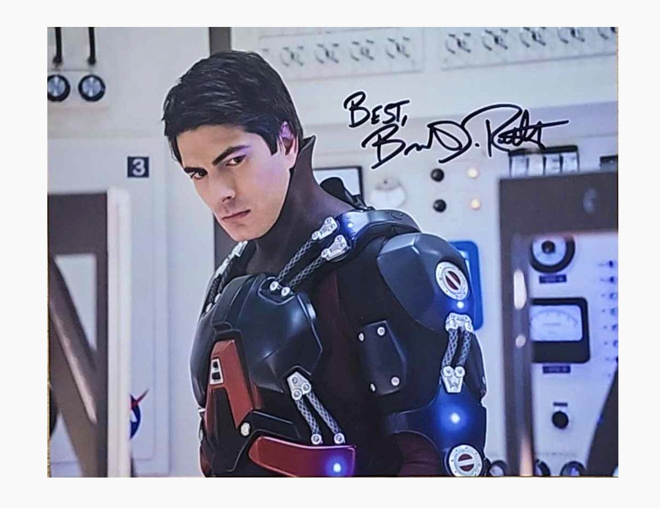 DC's Legends of Tomorrow 10x8" Atom Print Signed by Brandon Routh