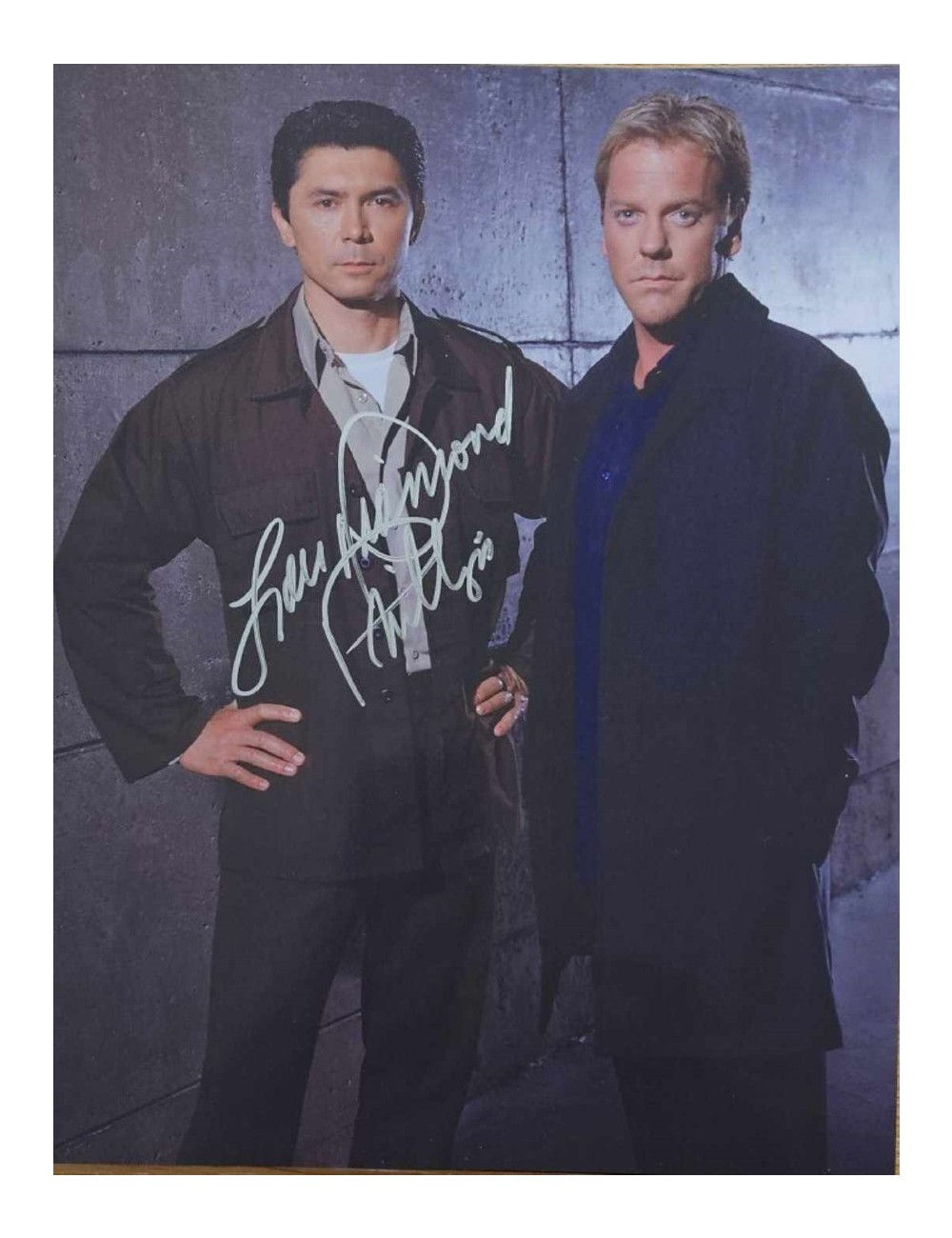8x10" Renegades Print Signed by Lou Diamond Phillips