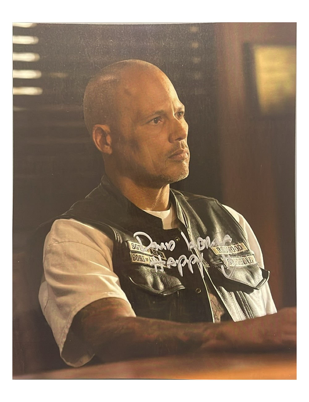 8x10" Sons Of Anarchy Print Signed by David Labrava