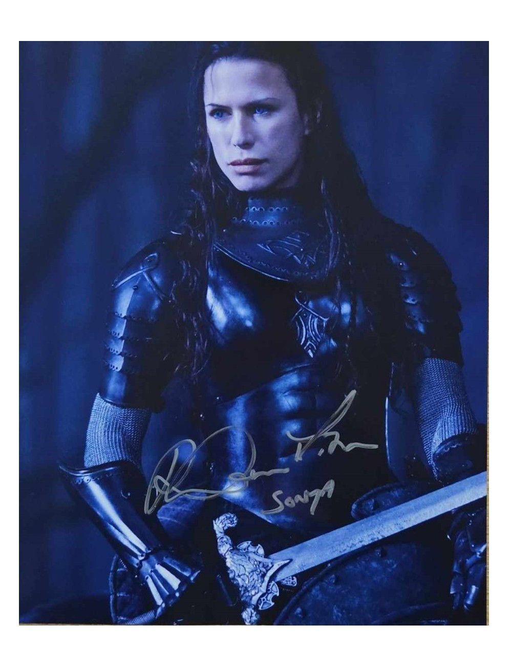 8x10" Underworld: Rise of the Lycans Print Signed by Rhona Mitra