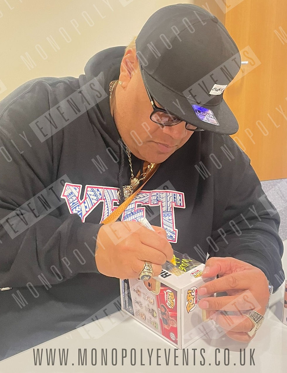 Thumbnail: WWE Rikishi #150 Funko Pop! Signed by Rikishi