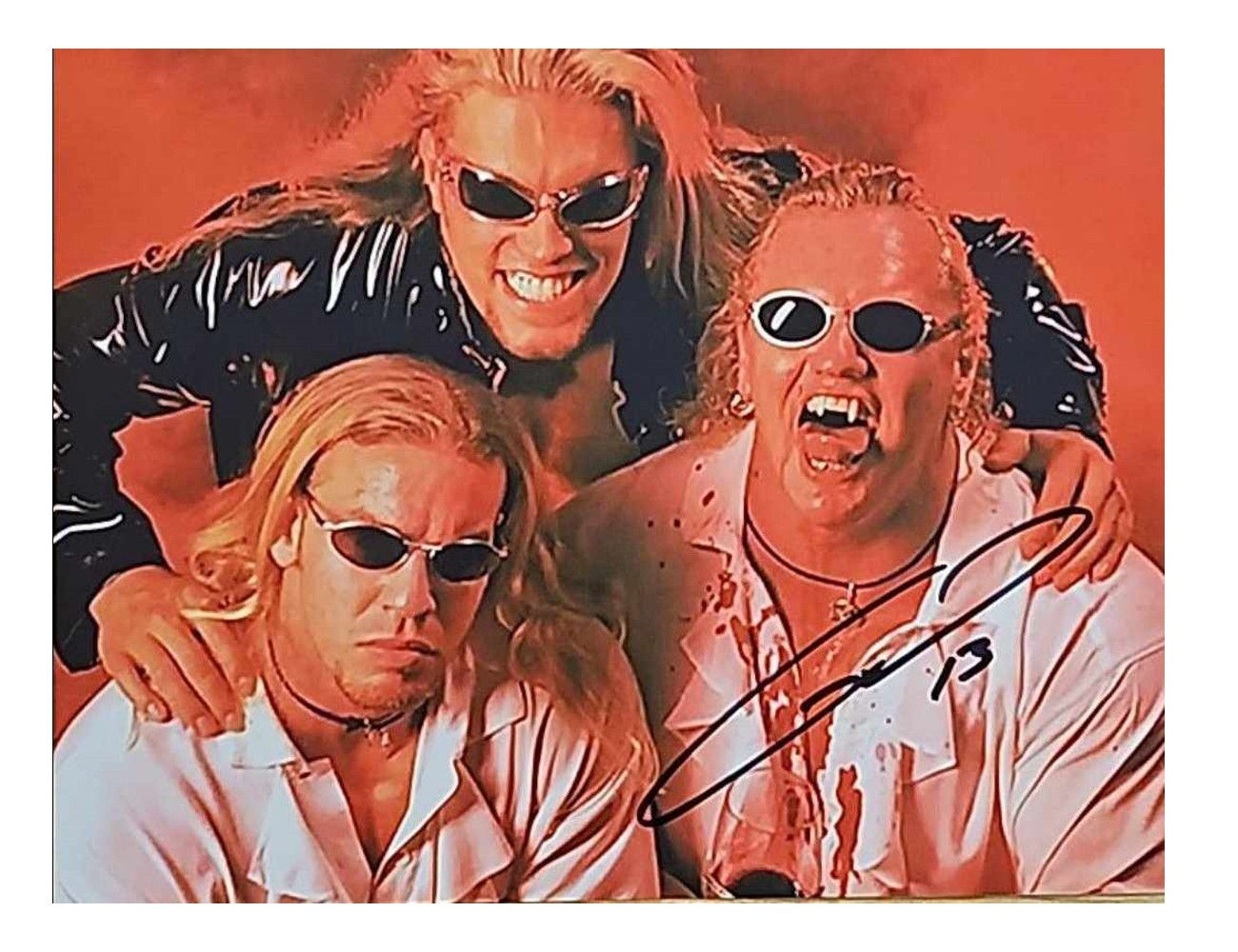 10x8" The Brood WWE Print Signed by Gangrel