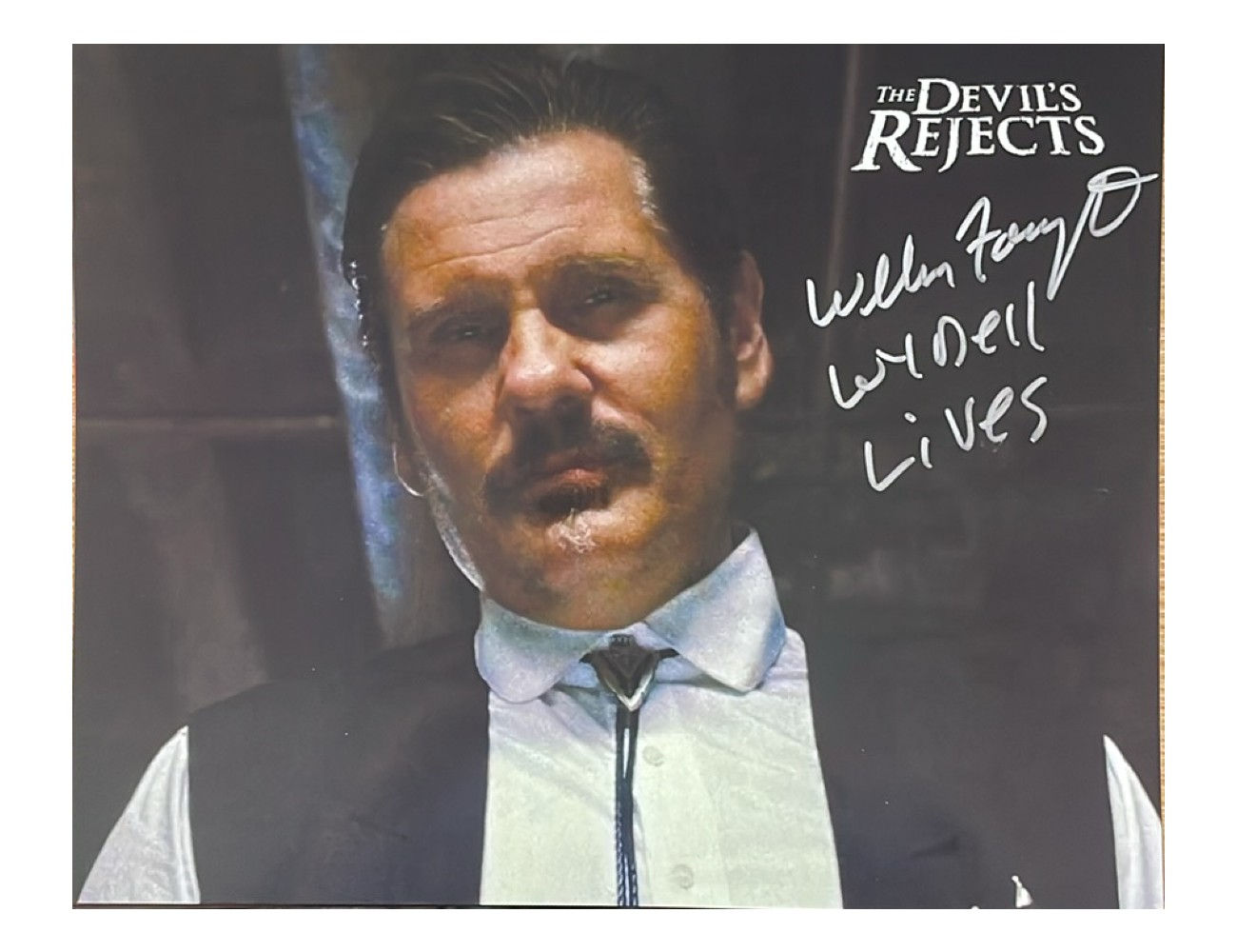 10x8" The Devil's Rejects Print Signed by William Forsythe