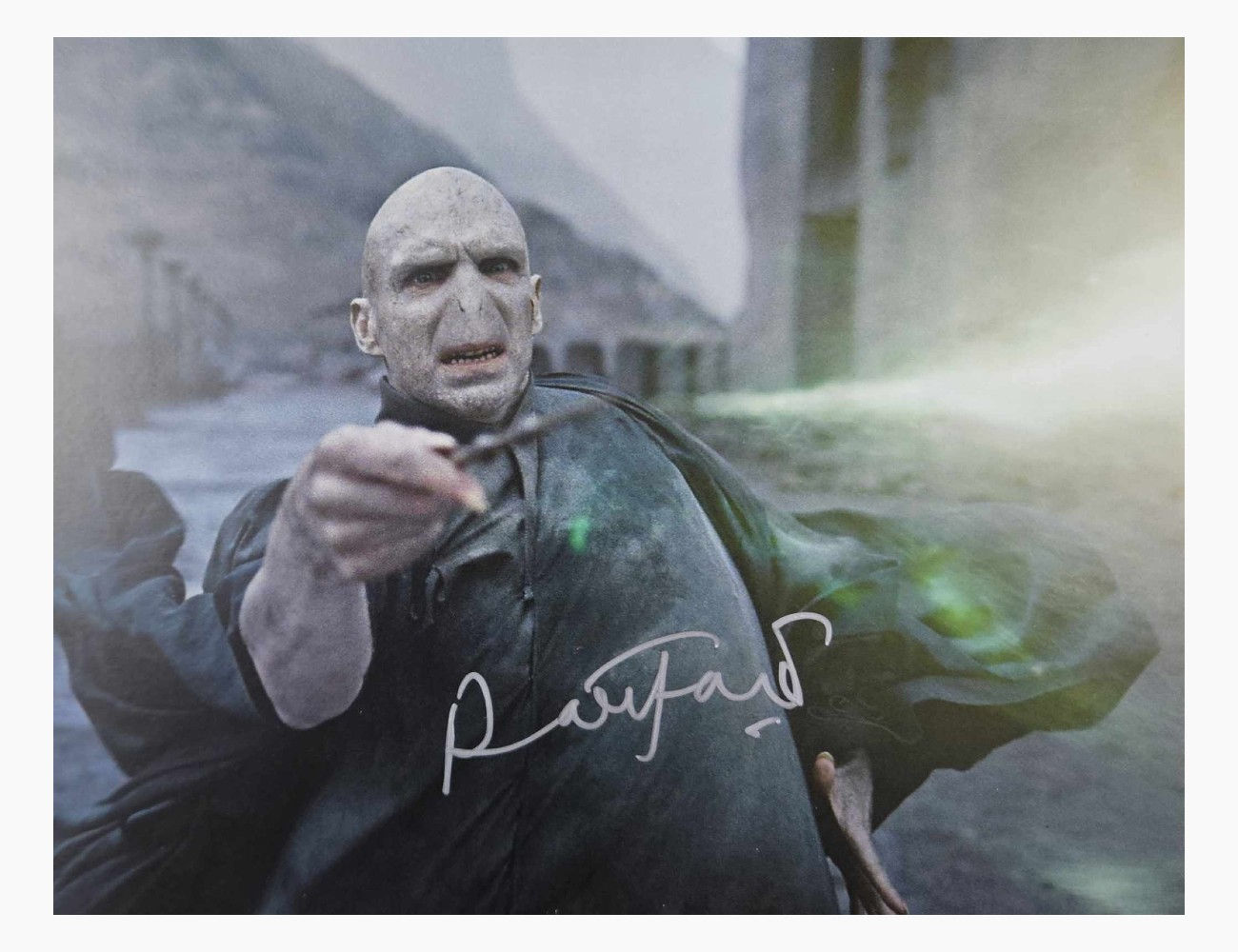 Harry Potter 10x8" Lord Voldemort Print signed by Ralph Fiennes