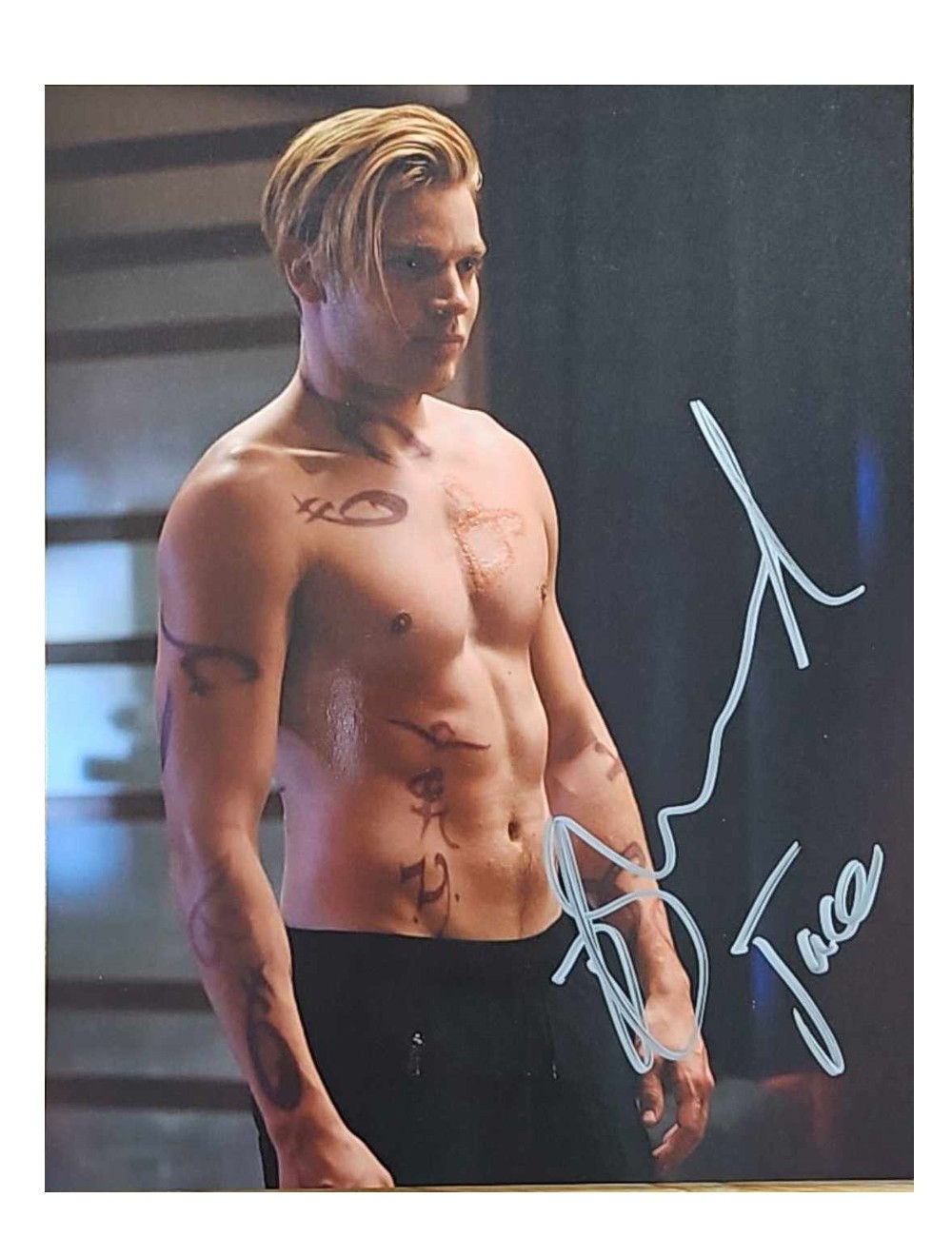 8x10" Shadowhunters Jace Print Signed by Dominic Sherwood
