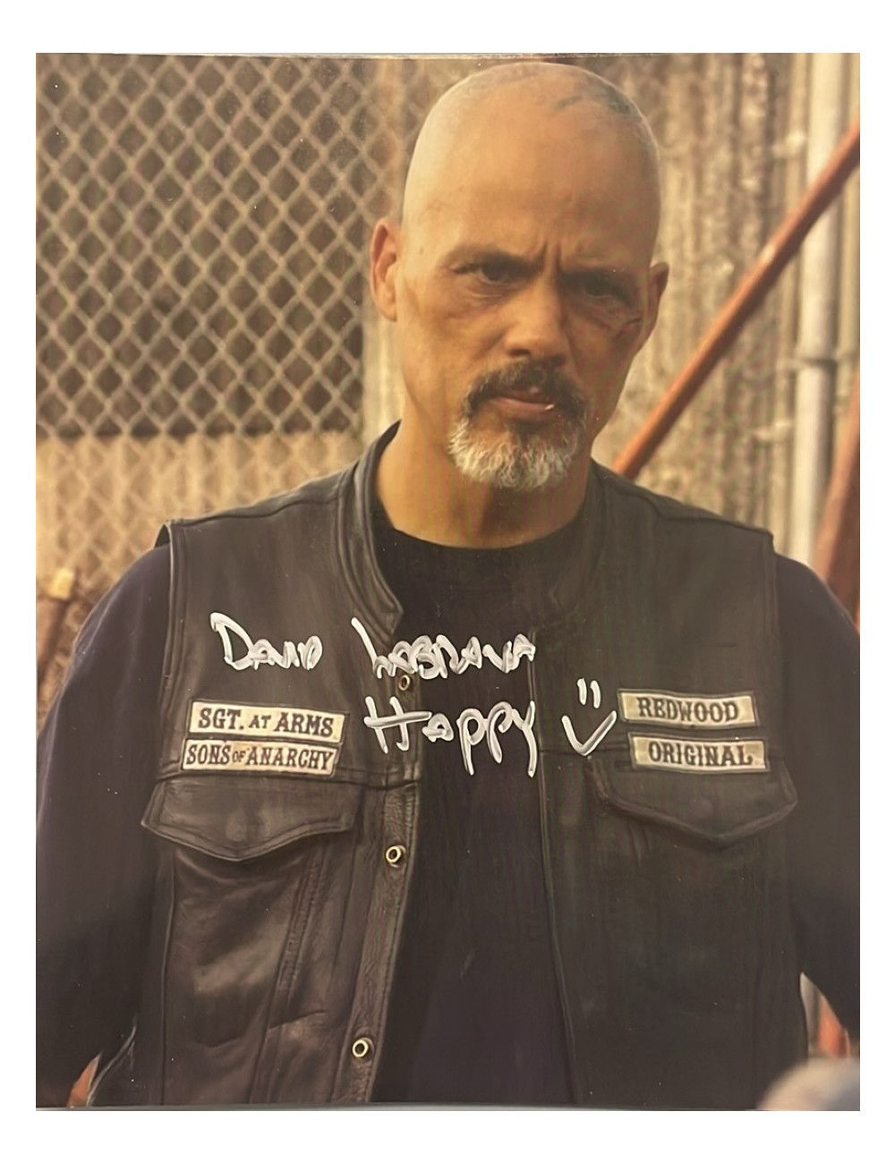 8x10" Sons Of Anarchy Print Signed by David Labrava