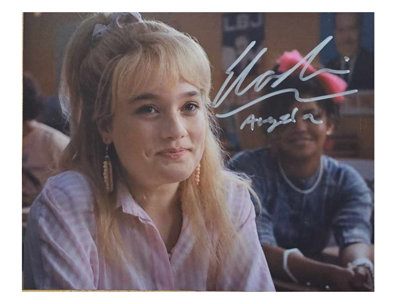 10x8" Stranger Things Angela Print Signed by Elodie Grace Orkin