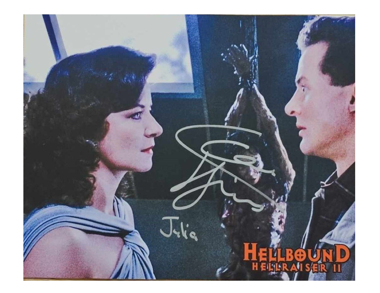 10x8" Hellraiser 2 Julia Print Signed by Clare Higgins