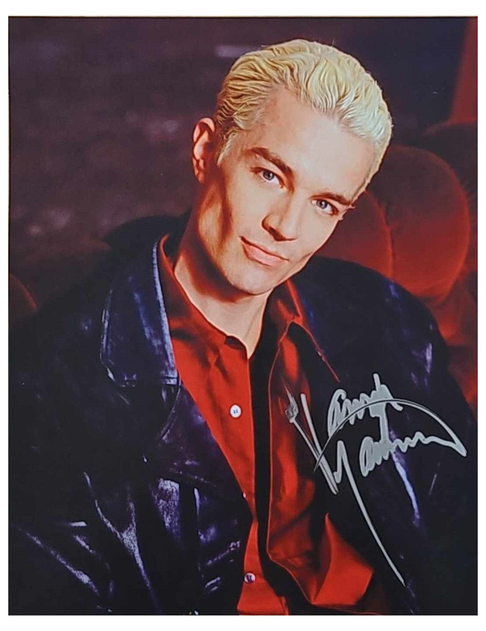 8x10" Buffy the Vampire Slayer Spike Print Signed by James Marsters
