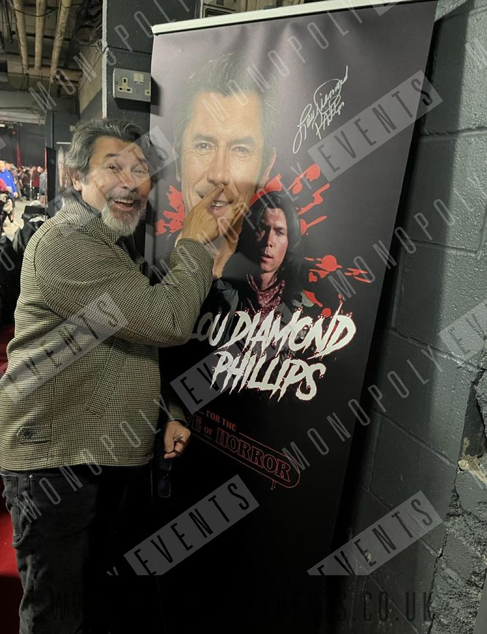 Thumbnail: 8x10" Young Guns Print Signed by Lou Diamond Phillips