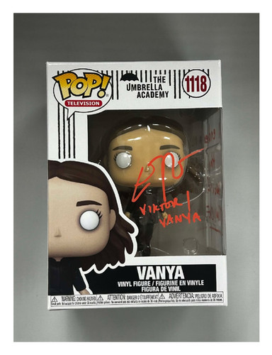 Figurine Pop The Umbrella Academy pas cher : Vanya Hargreeves - Porte clés Figurine Pop The Umbrella Academy pas cher : Vanya Hargreeves - Porte clés