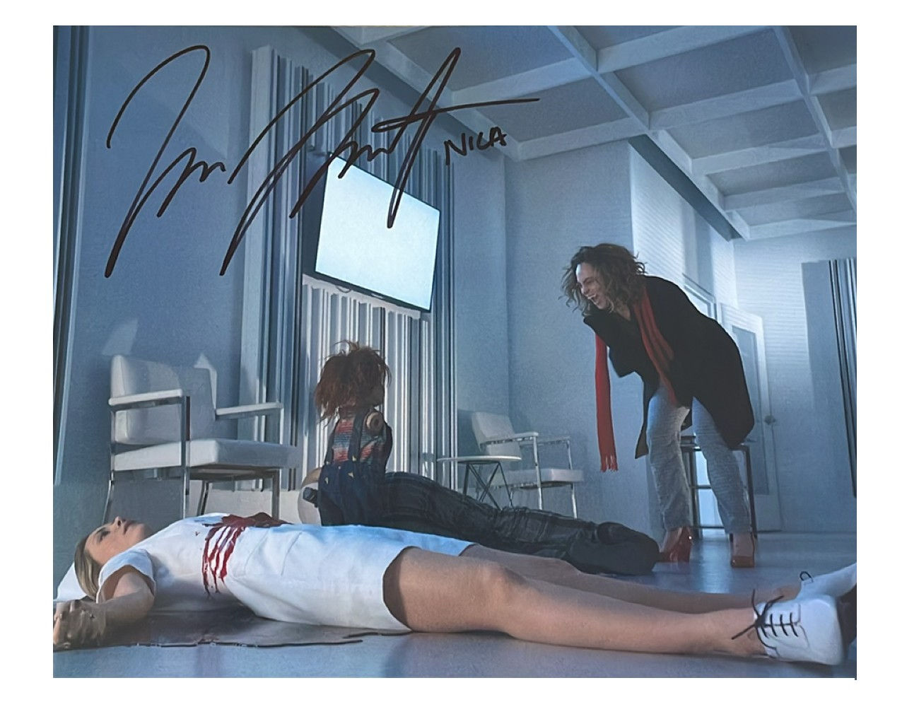 10x8" Chucky Nica Print Signed by Fiona Dourif