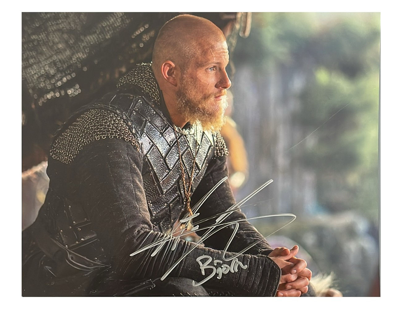 10x8" Vikings Bjorn Print Signed by Alexander Ludwig