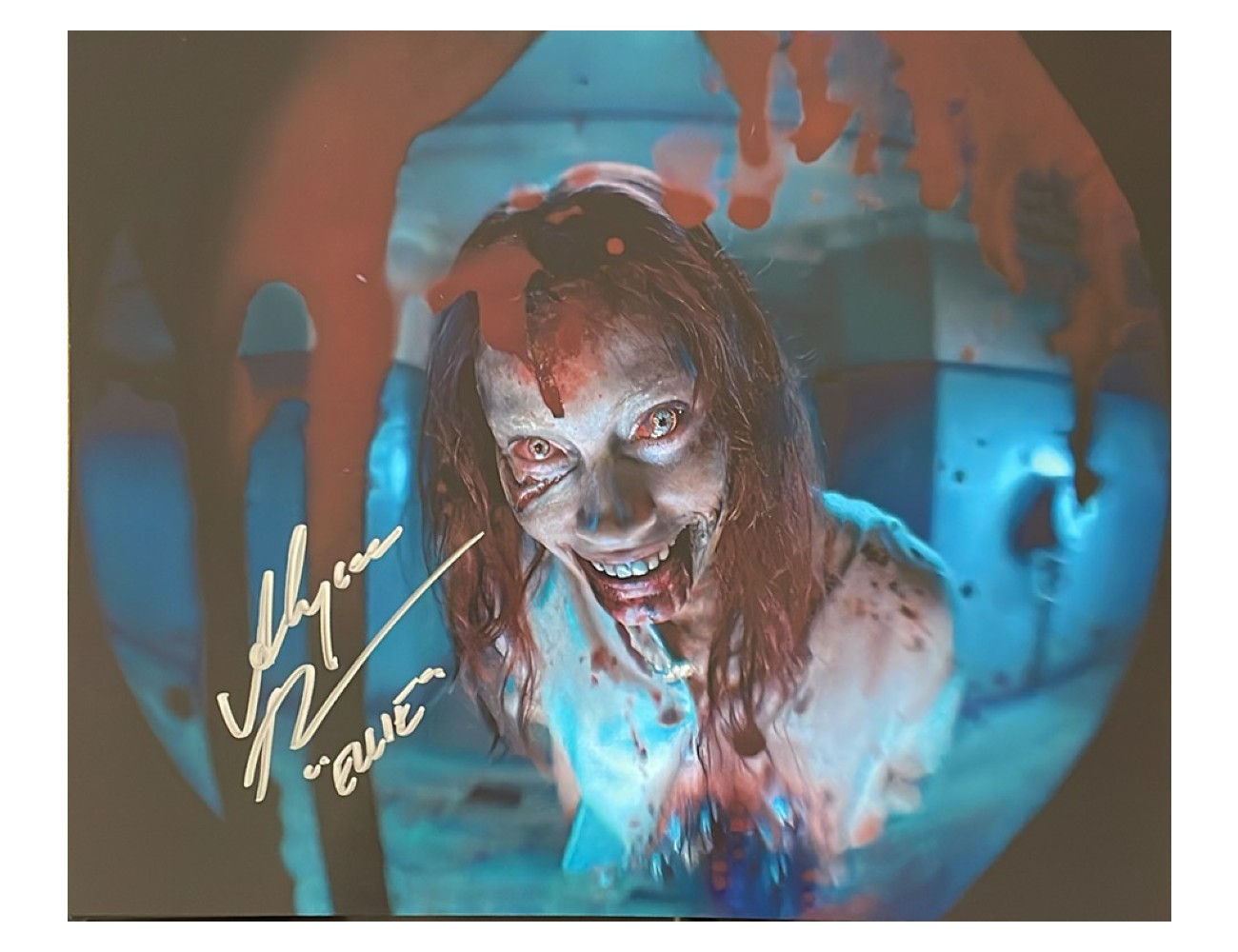10x8" Evil Dead Rise Ellie Print Signed by Alyssa Sutherland