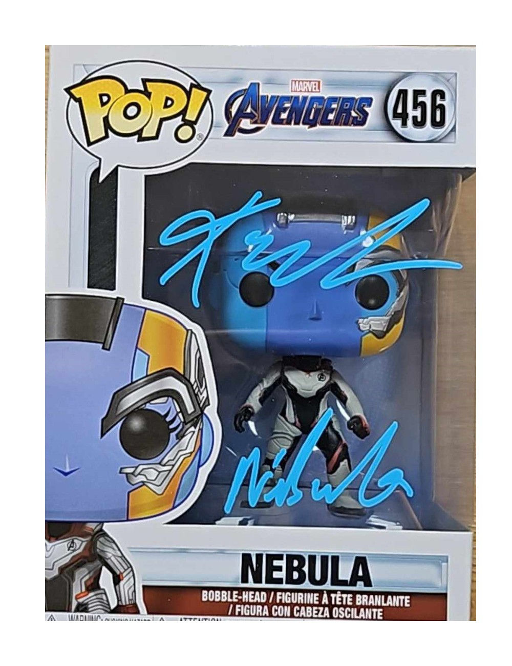 Marvel Avengers Nebula #456 Funko Pop! Signed by Karen Gillen