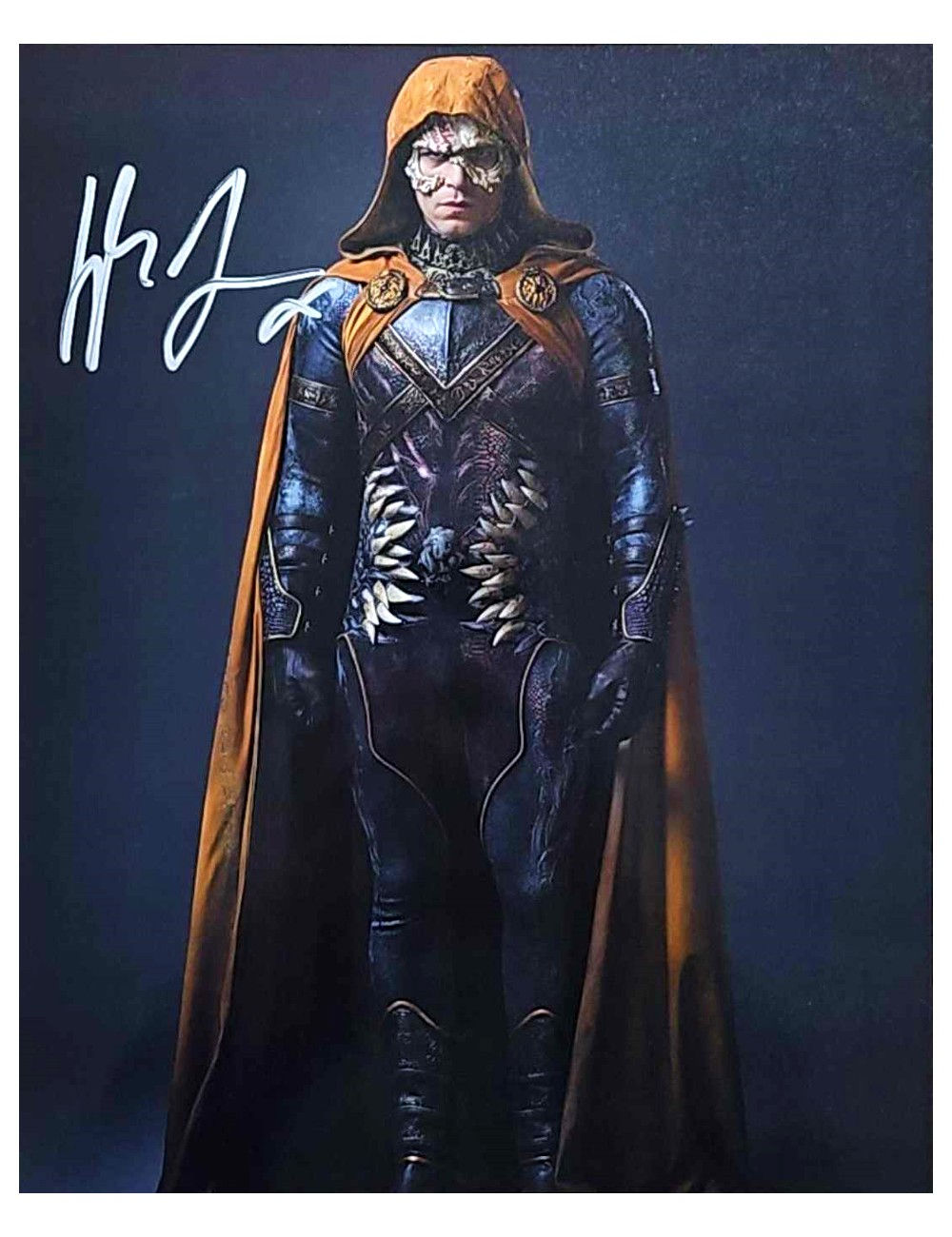 Titans 8x10" Brother Blood Print signed by Joseph Morgan