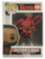 The Boys "Mother's Milk" #1404 Funko Pop Signed by Laz Alonso