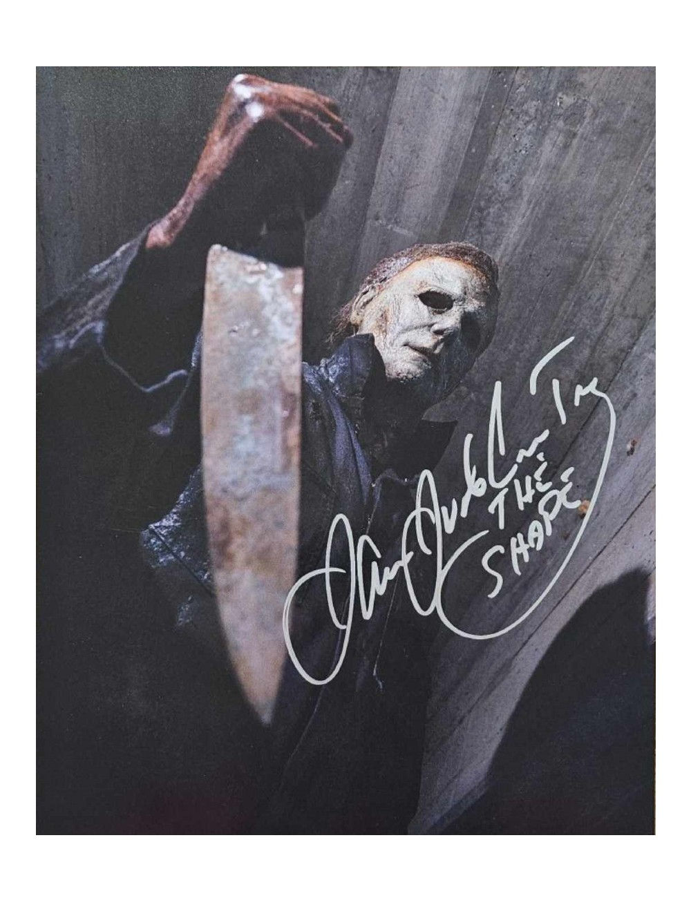 8x10" Halloween Michael Myers, The Shape, Print Signed byJames Jude Cour