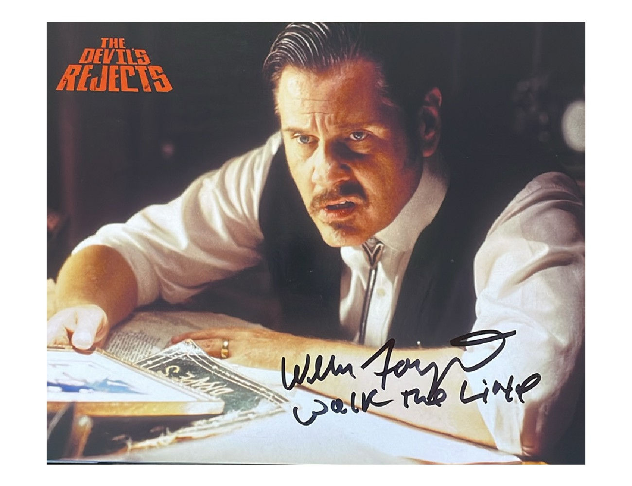 10x8" The Devil's Rejects Print Signed by William Forsythe