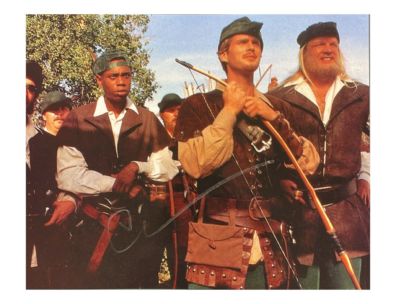 10x8" Robin Hood Men In Tights Print Signed by Cary Elwes