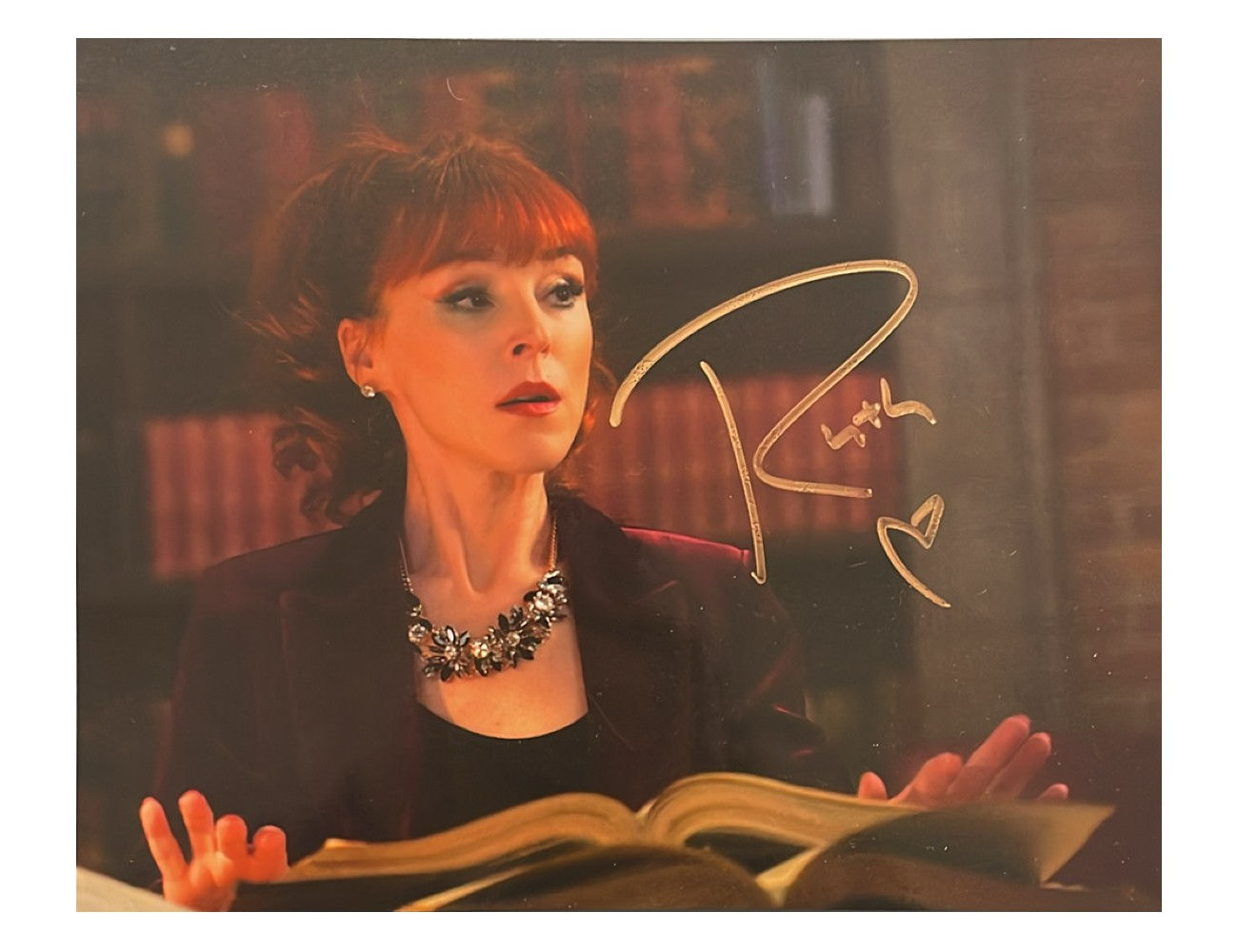 10x8"Supernatural Rowena Print Signed by Ruth Connell