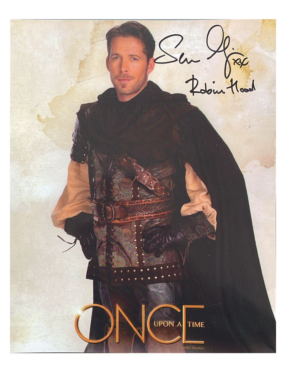8x10" Once Upon a Time Print Signed by Sean Maguire