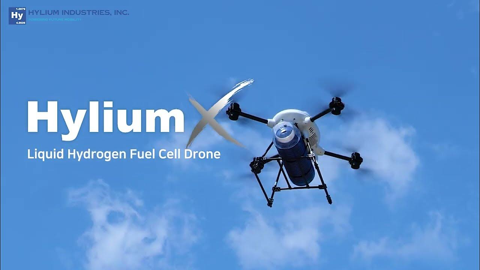 Drone Propulsion systems for future aviation using hydrogen fuel cells